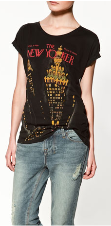 Zara t-shirt collection "The New Yorker"