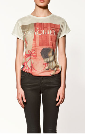 Zara t-shirt collection "The New Yorker"