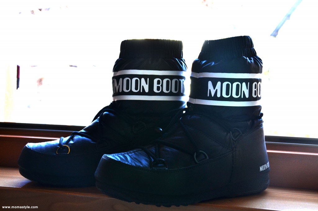 Moon Boot neri bassi