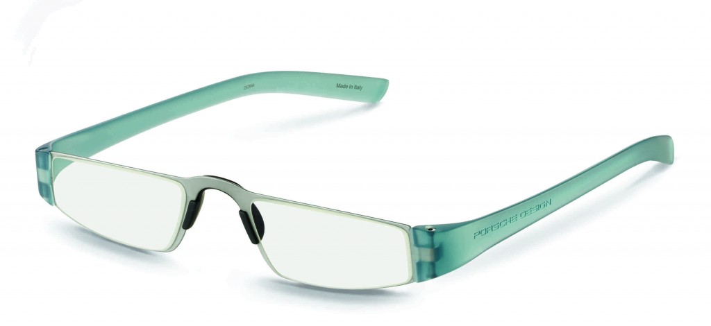 occhiali da lettura azzurri porsche design