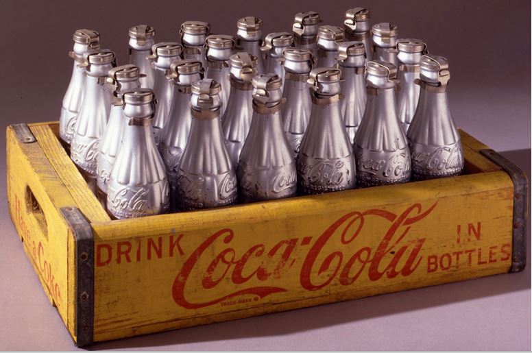 silver coke bottles andy warhol