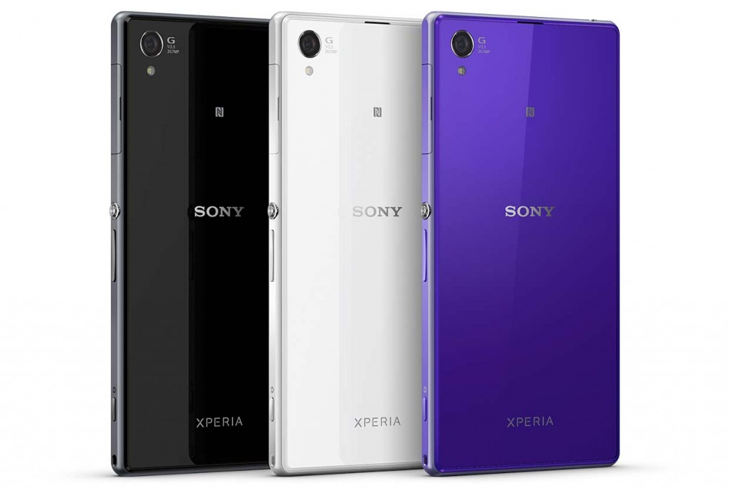 sony xperia z1 gamma di colori