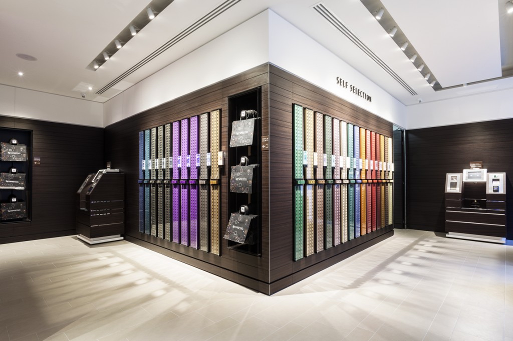 Boutique Nespresso con Self Selection