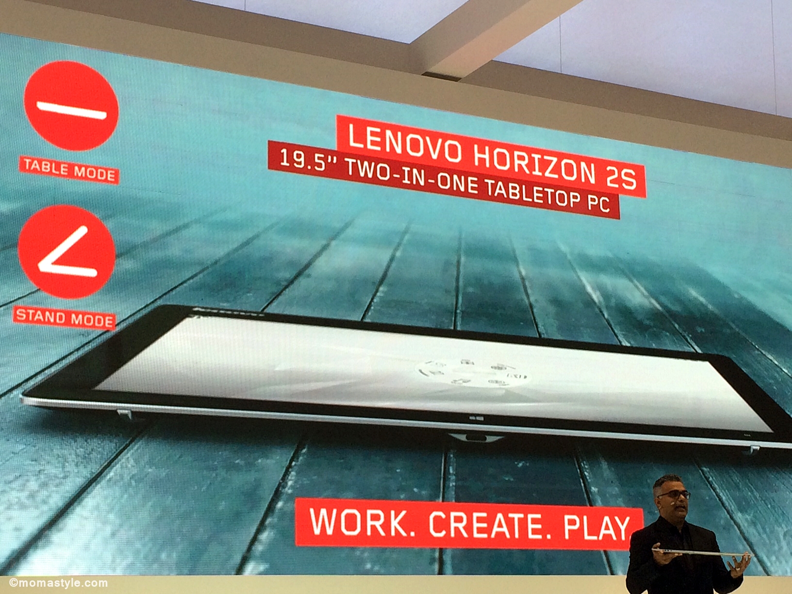 Lenovo Horizon 2S presentation