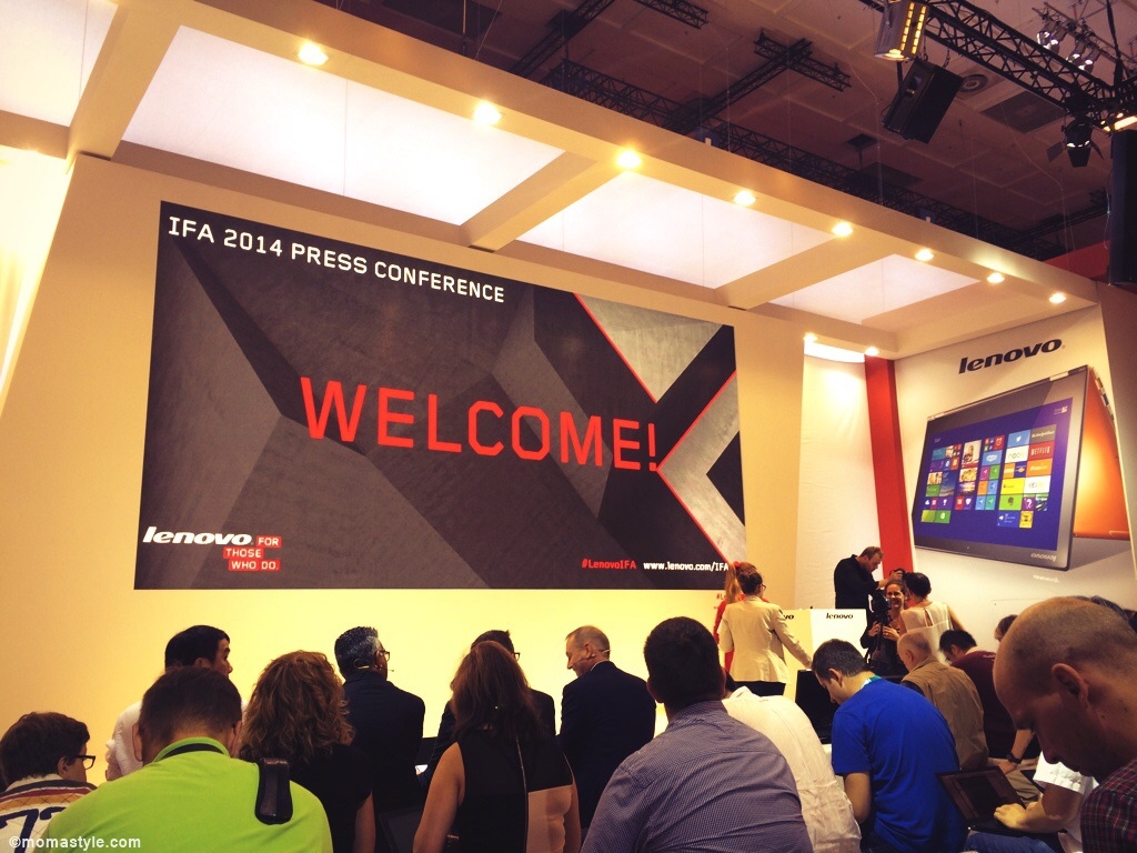 Lenovo press conference IFA