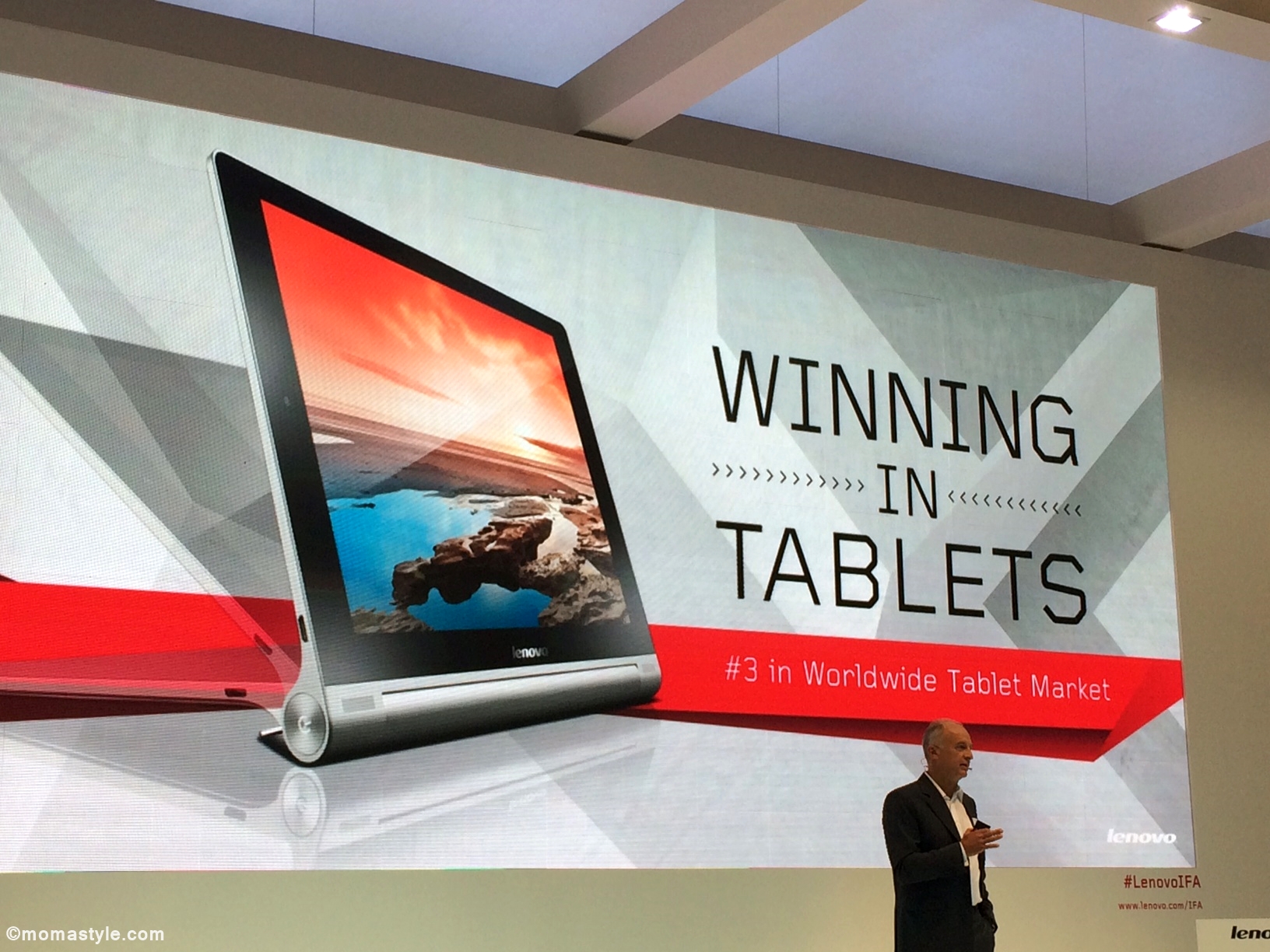 Lenovo winning Tablets