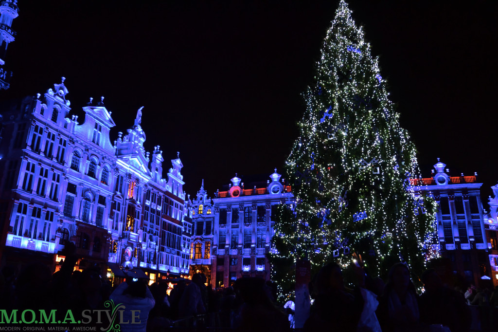 Natale a Bruxelles Grande Place