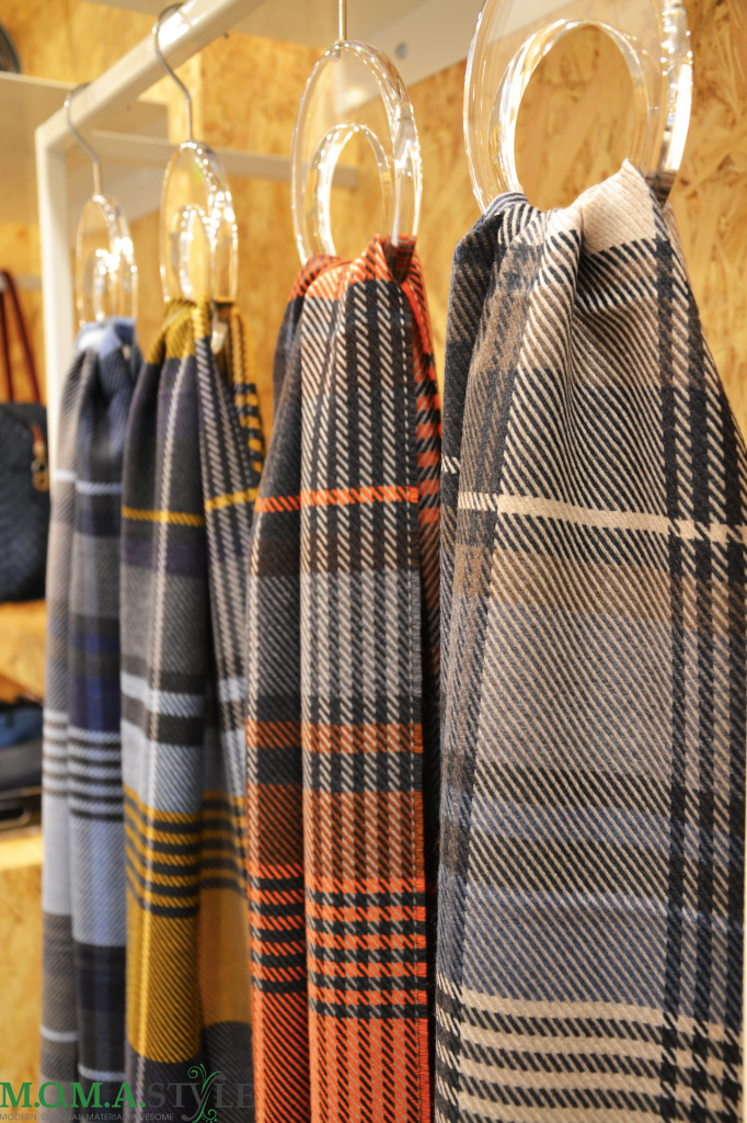 Tartan sciarpe uomo