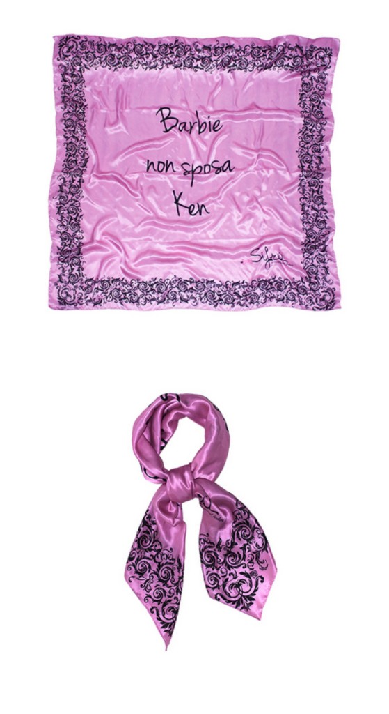 Barbie non sposa Ken foulard Sifrù