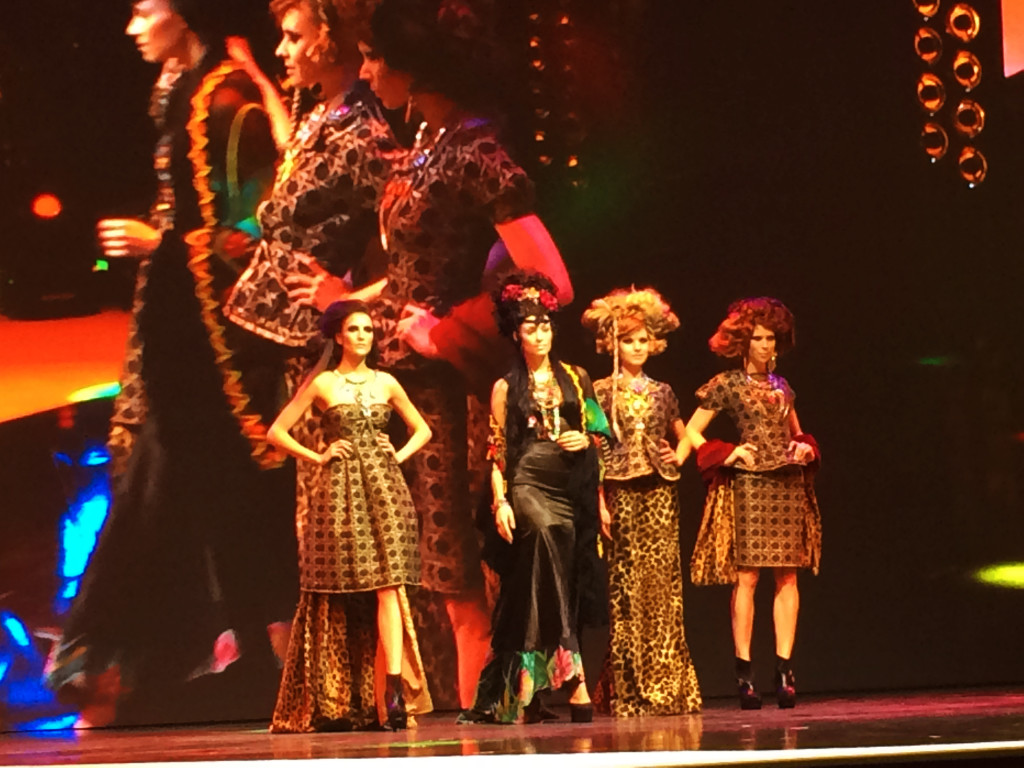 Rizos L'Oreal Professionnel glam live show