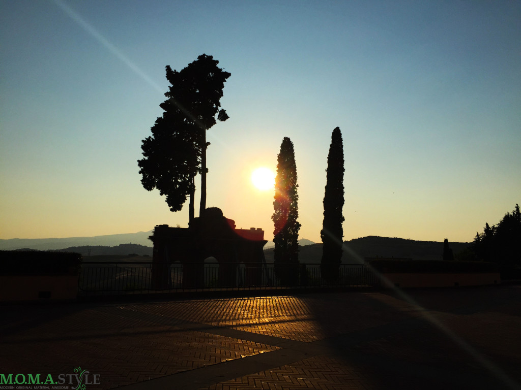 Fonteverde tramonto rovine medicee