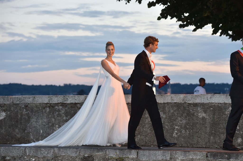 matrimonio, wedding, lago maggiore, italia, beatrice borromeo, pierre casiraghi, 2015,