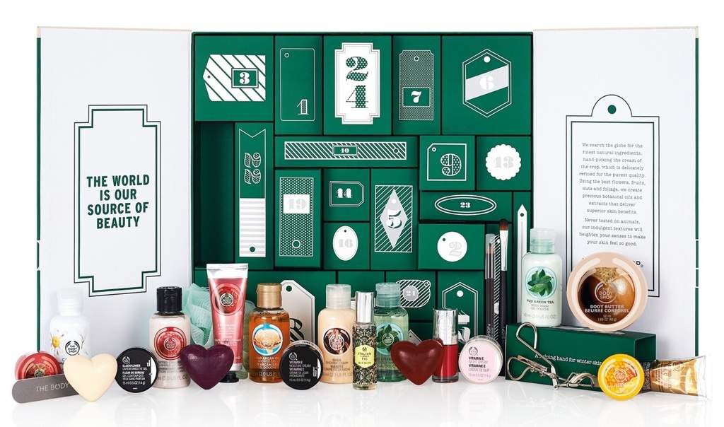 Calendario avvento beauty The Body Shop-compressed