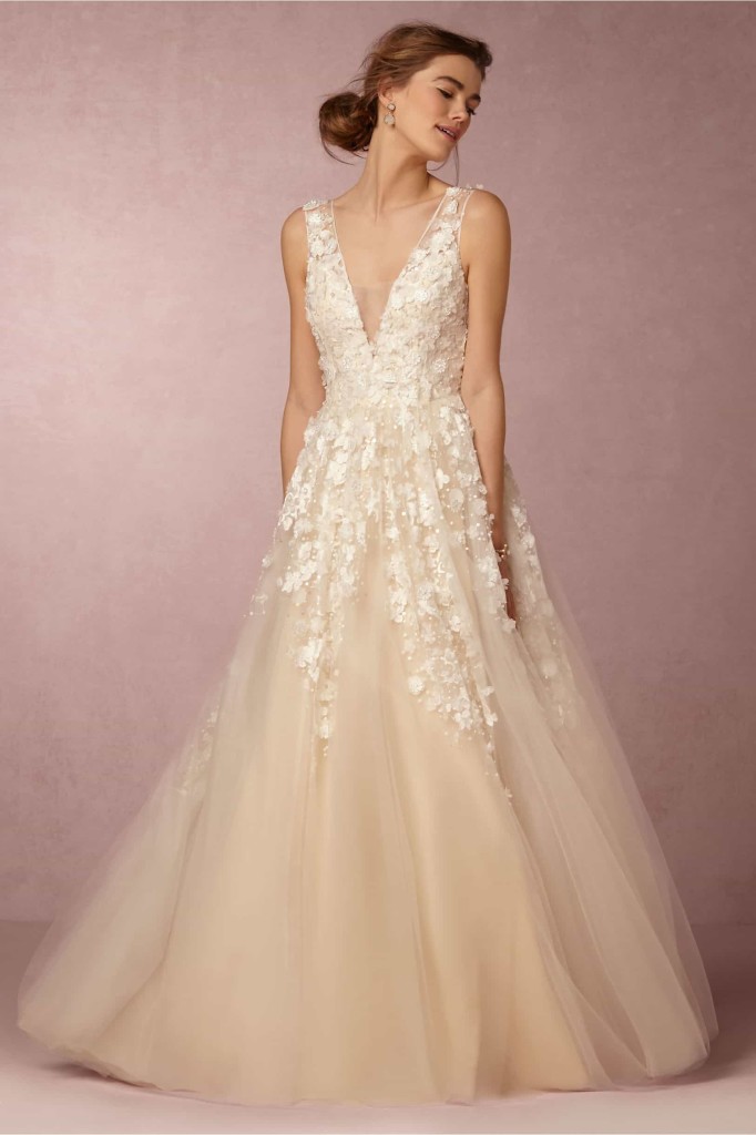 BHLDN, wedding gown, wedding dress, bride, sposa, abito da sposa, 2016