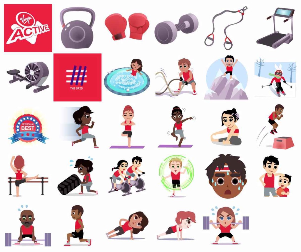 Virgin Active emojivation pack PIC-compressed