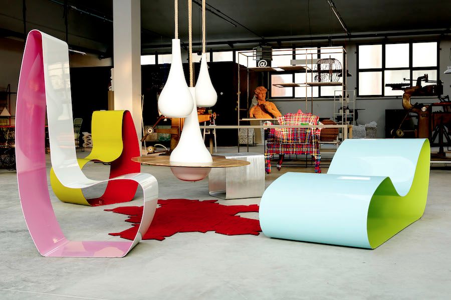 spazio tid showroom design