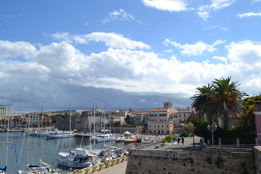 Alghero, vista sul porto